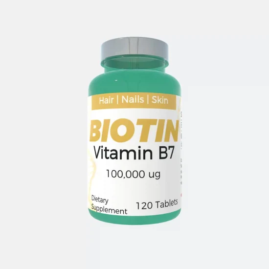 Suplemento de saúde Cuidados com as unhas Dmscare-Biotina Comprimidos Vitamina B7 Comprimidos Biotina